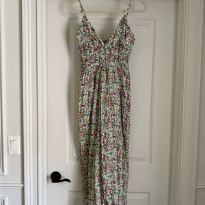 J. Crew x Liberty London Multicolor Floral Maxi Dress
